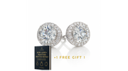 Luxora Halo Earrings