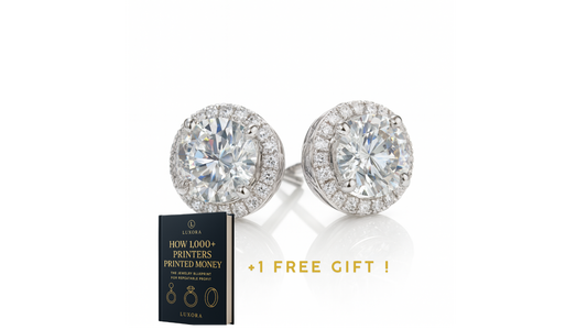 Luxora Halo Earrings