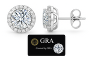 Luxora Halo Earrings